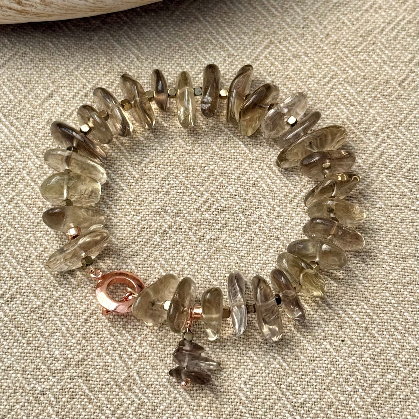 Smoky Quartz | Hematite