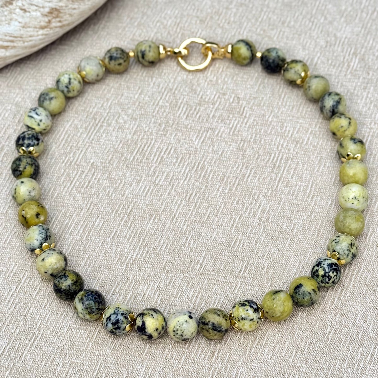 Yellow Spotted Jasper