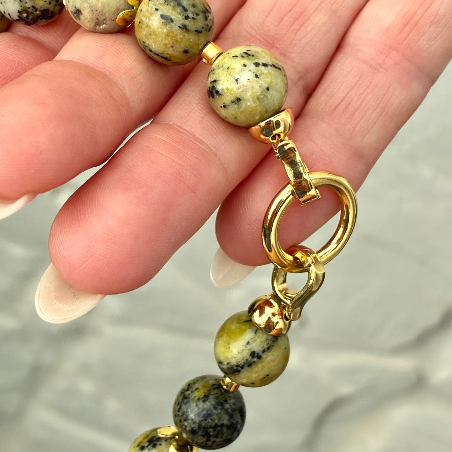 Yellow Spotted Jasper