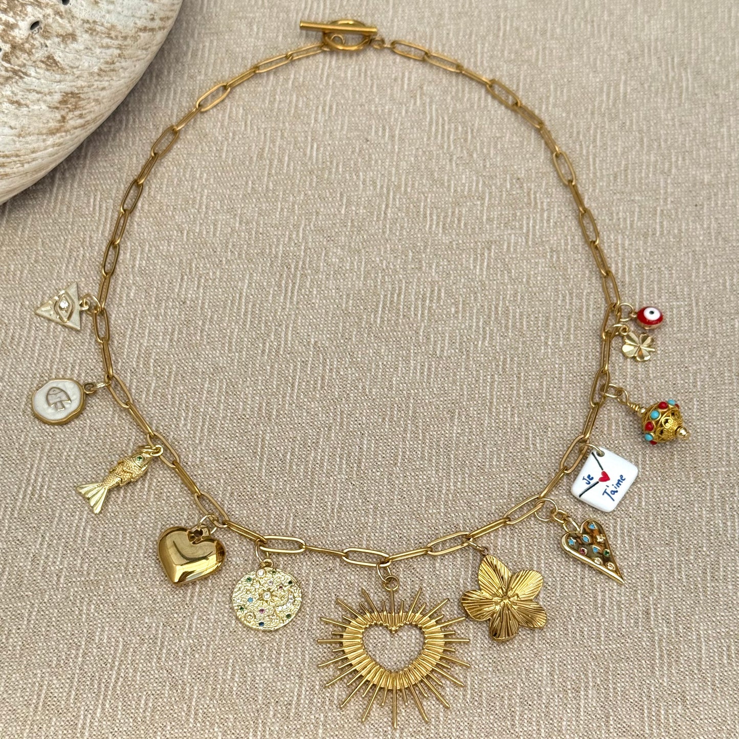 Je T'aime Charms