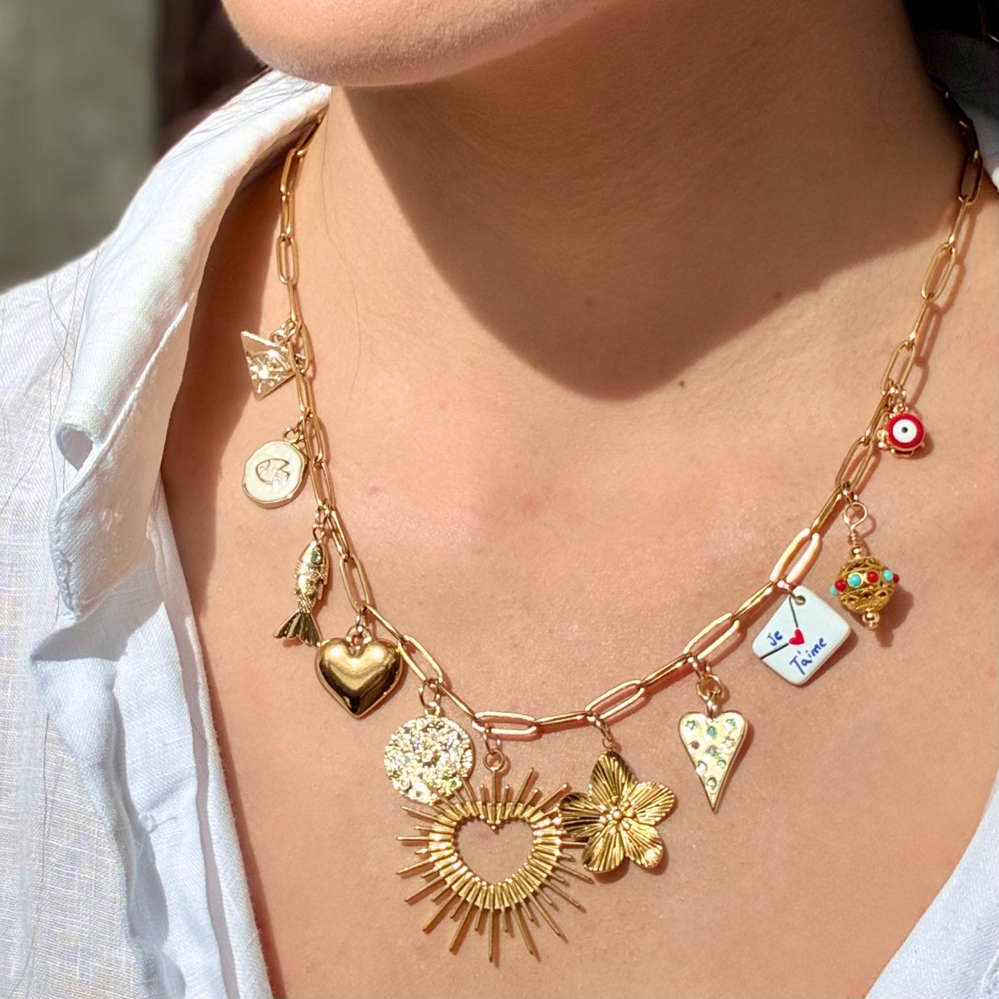 Je T'aime Charms