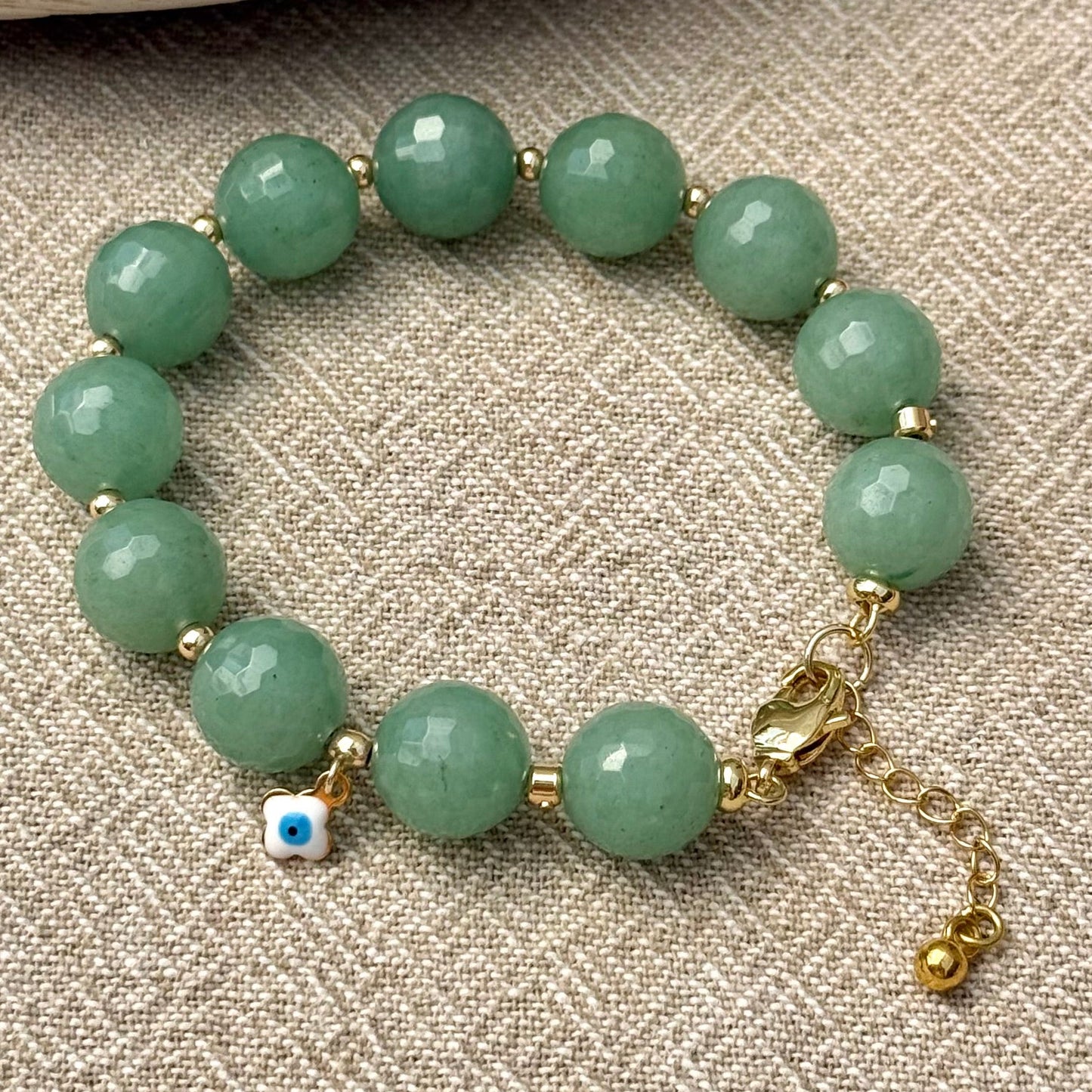 Jade | White Evil Eye