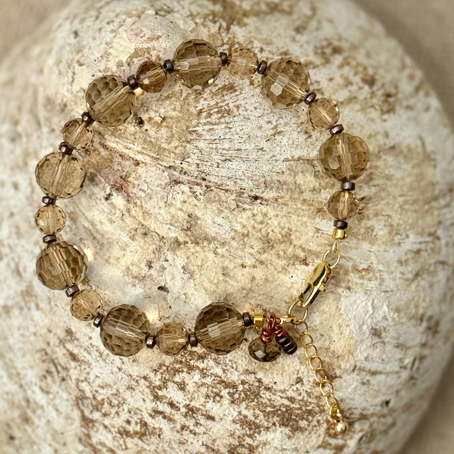 Smoky Quartz | Hematite