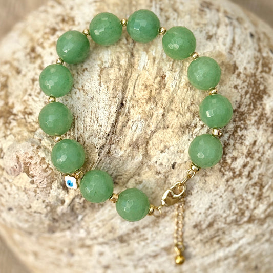 Jade | White Evil Eye