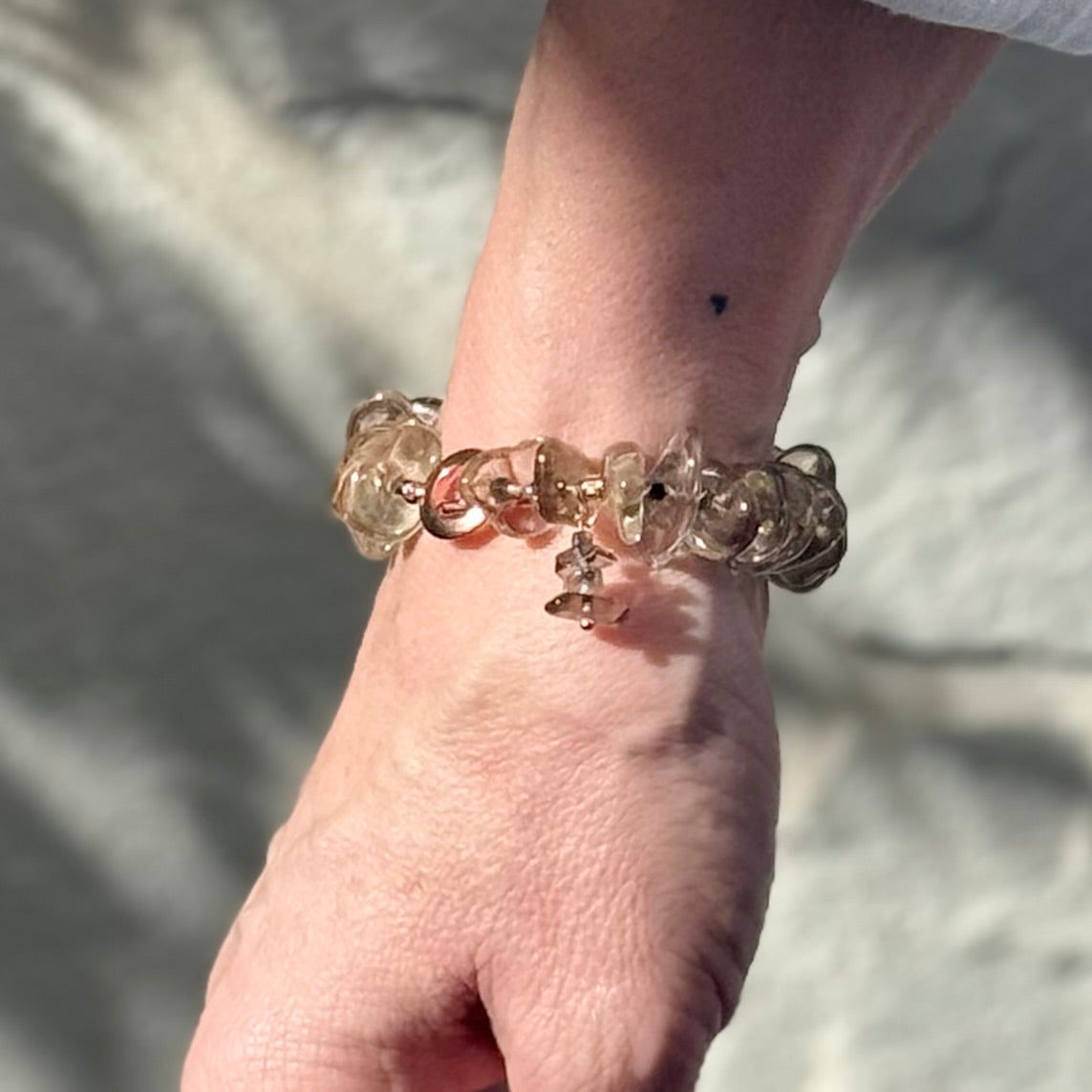 Smoky Quartz | Hematite