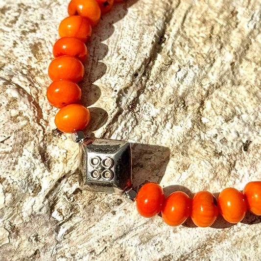 Coral | SS Flower Charm