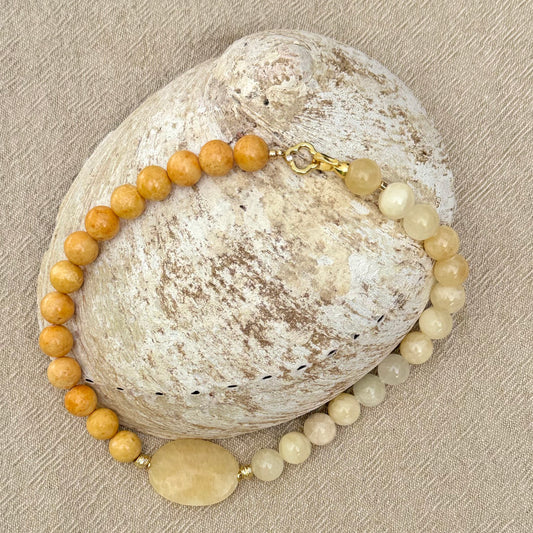 Yellow Jasper | Moonstone Agate