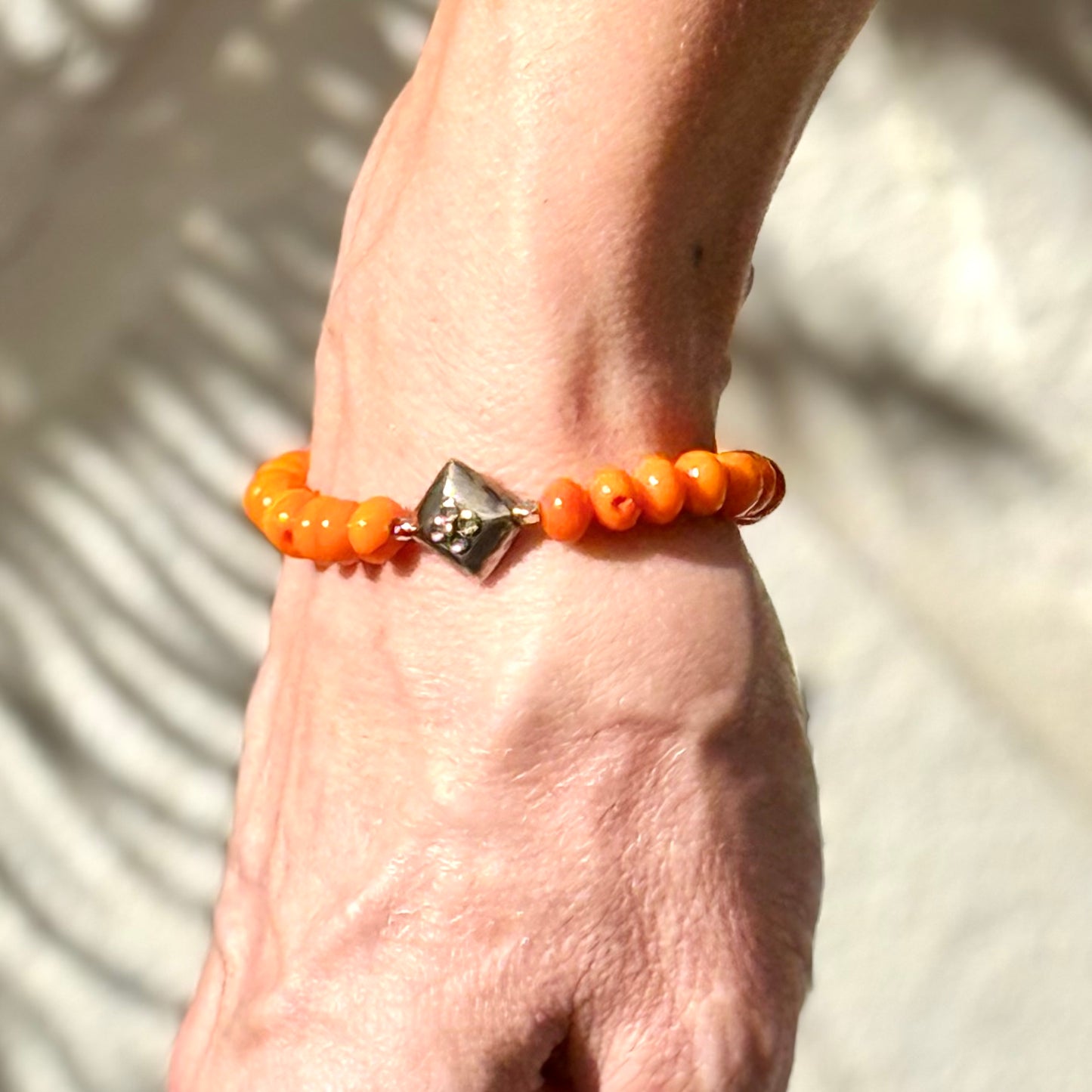 Coral | SS Flower Charm