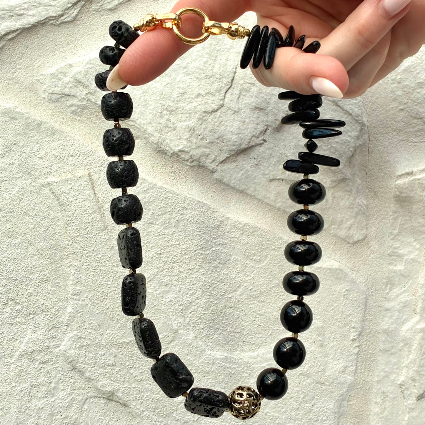 Black Onyx | Black Lava