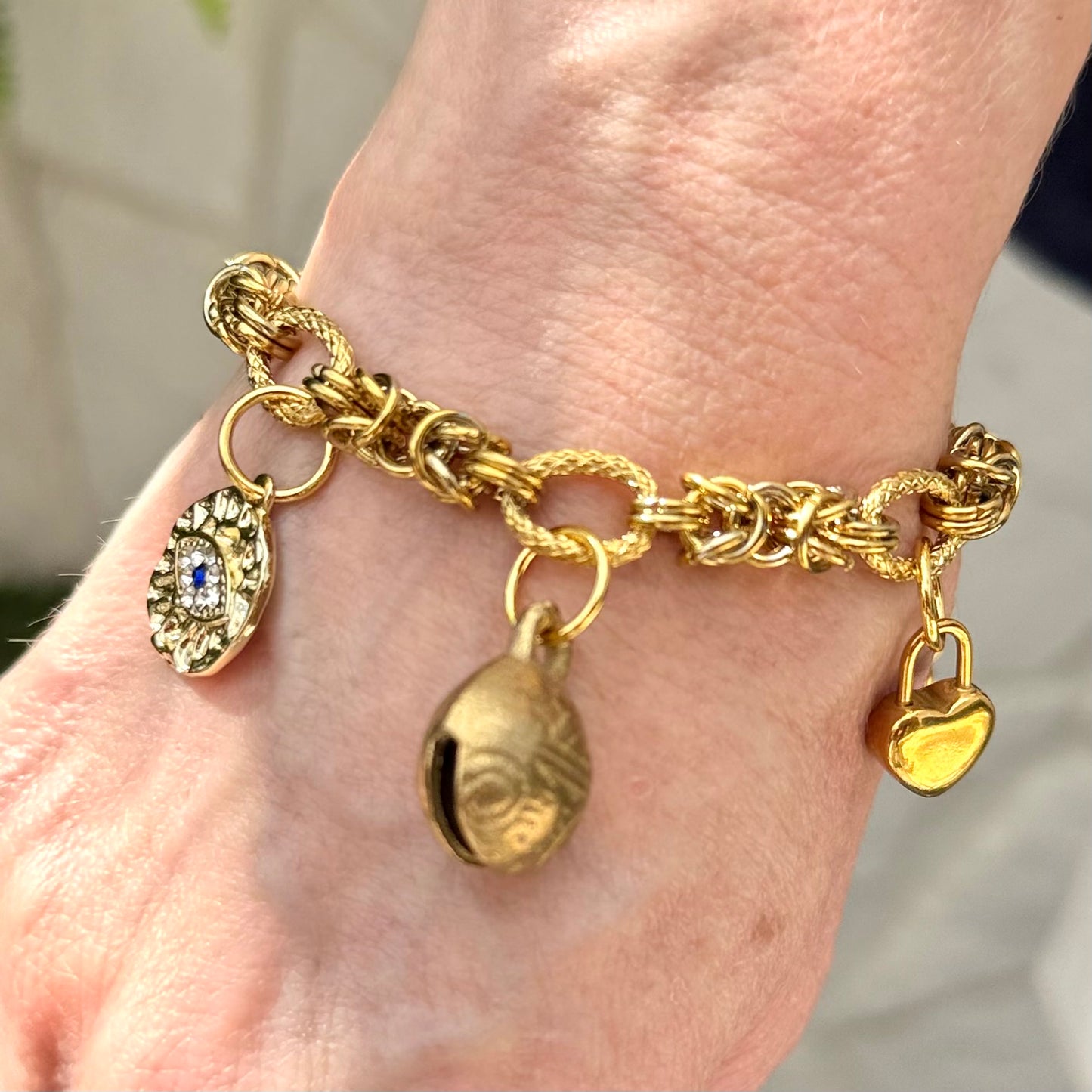 18ct Gold Plated Chain | Statement Charms