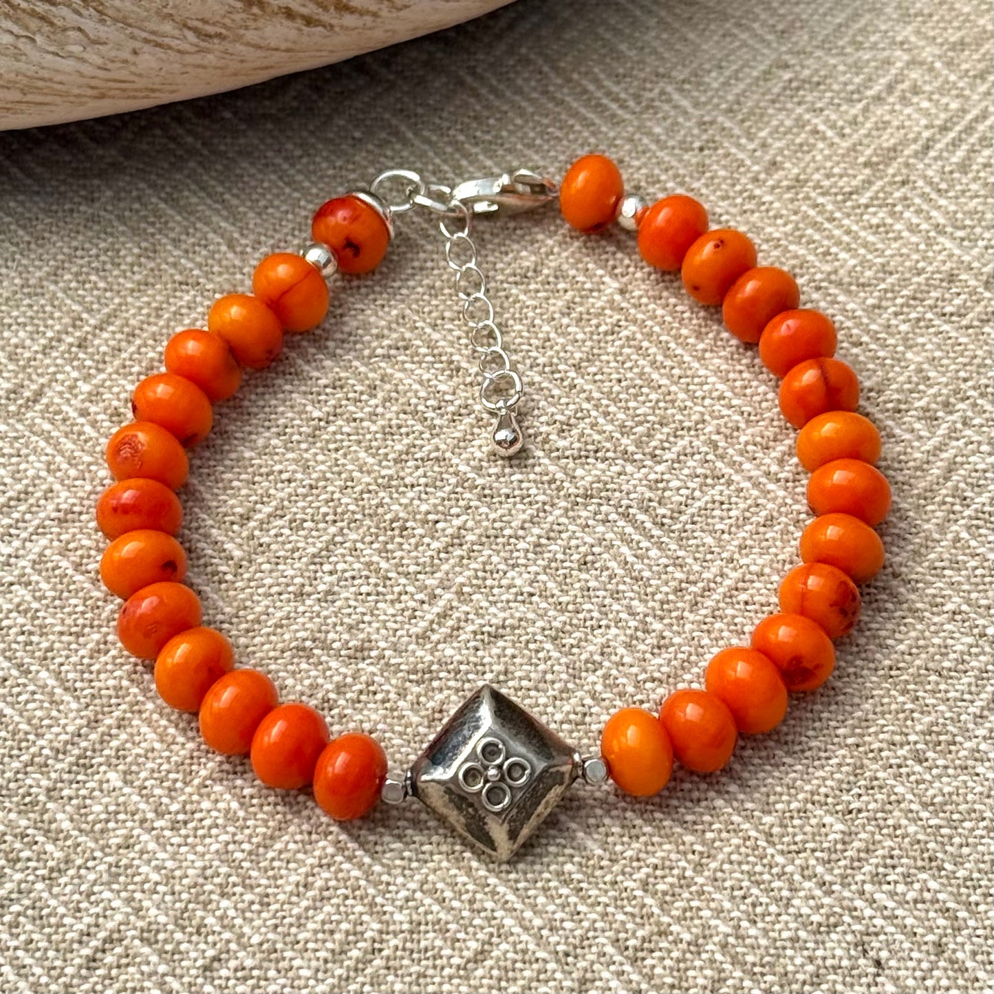 Coral | SS Flower Charm