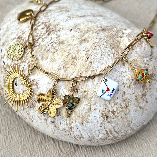 Je T'aime Charms