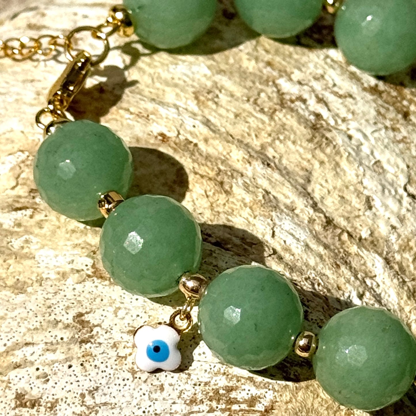 Jade | White Evil Eye