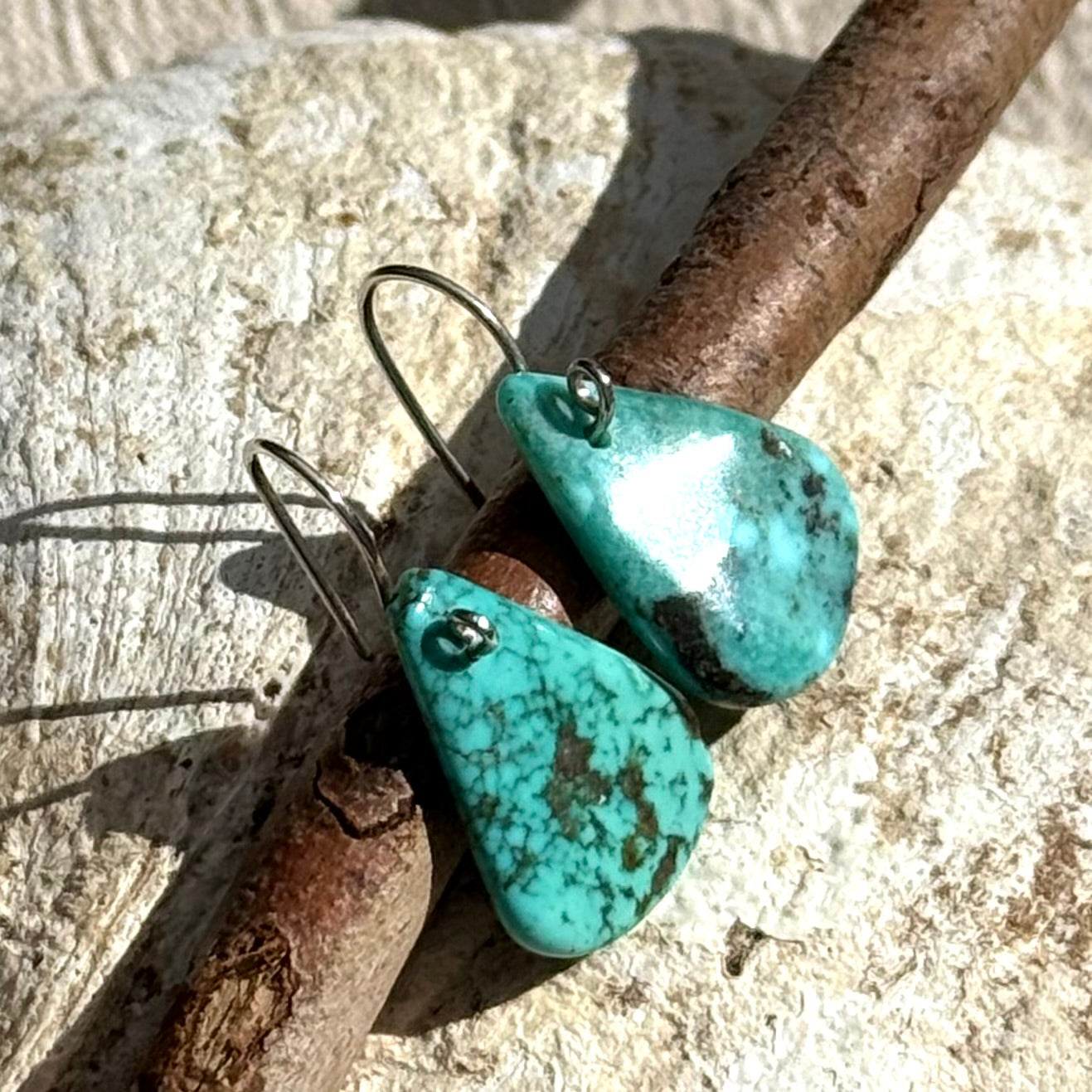 Turquoise Teardrop