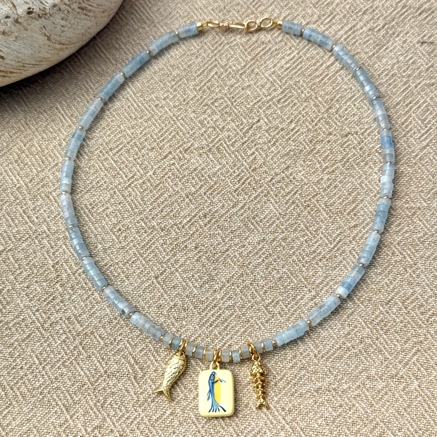 Aquamarine | Fish Charms