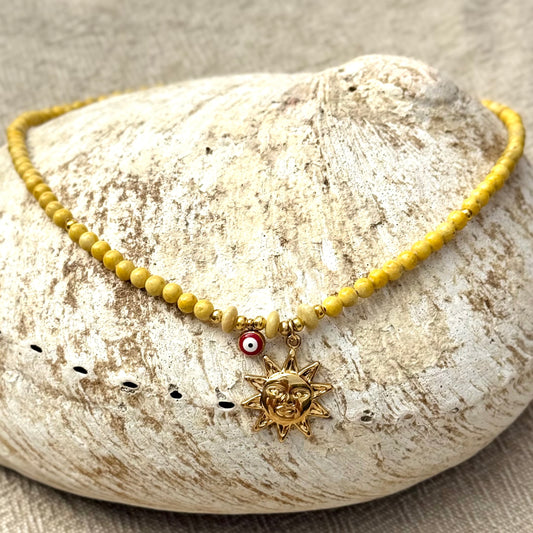 Yellow Jasper | Star | Evil Eye Charms