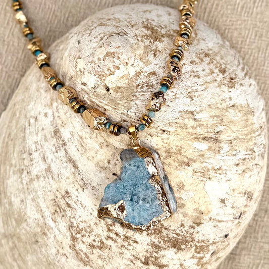 Apatite | African Turquoise | Pyrite