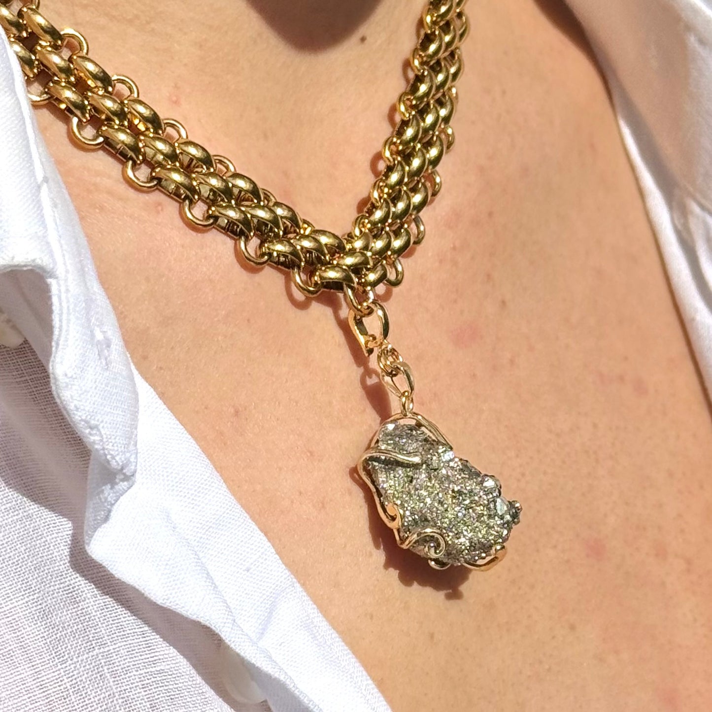 Pyrite Pendant