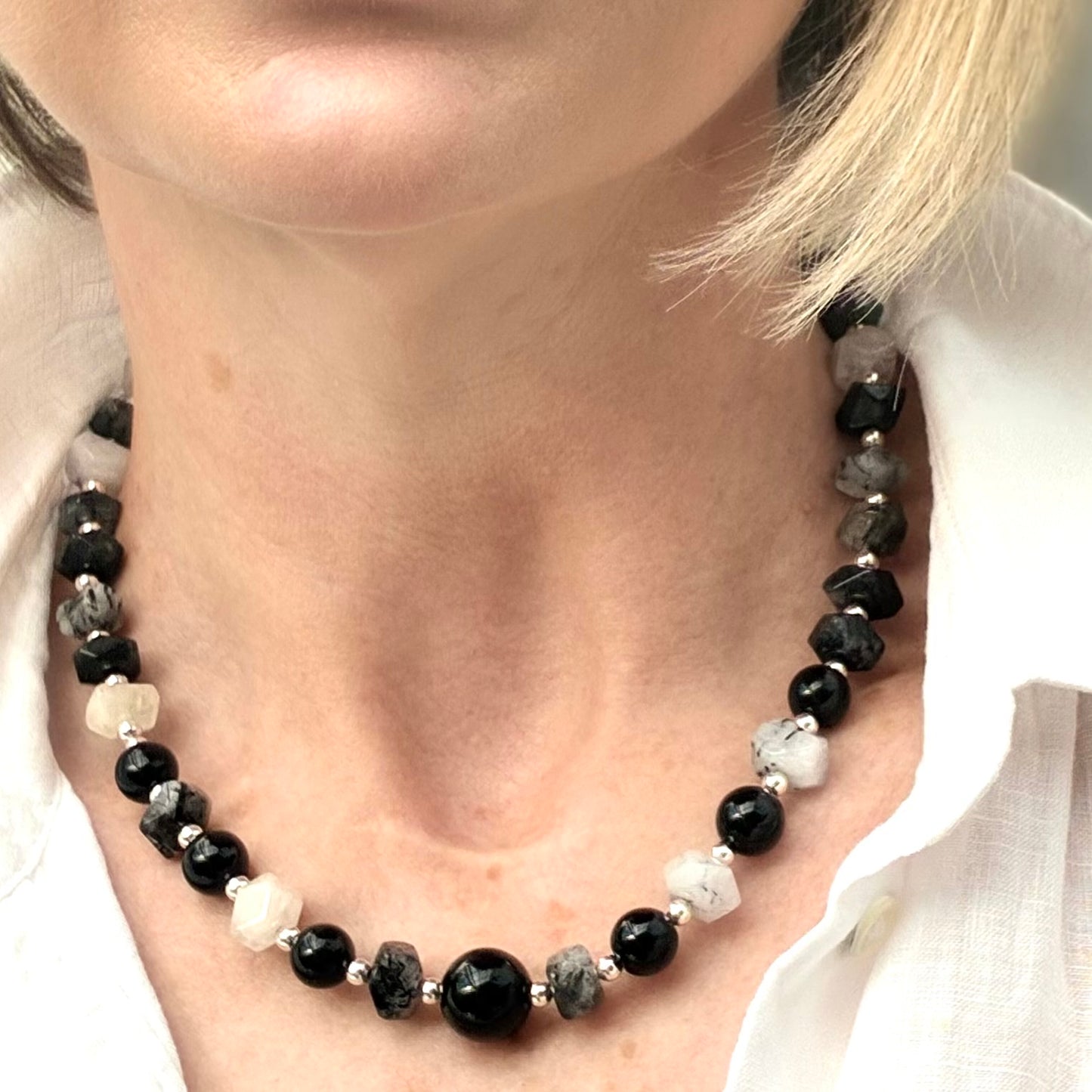 Black Rutilated Quartz | Onyx