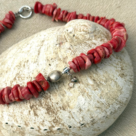 Coral | Sterling Silver Charms