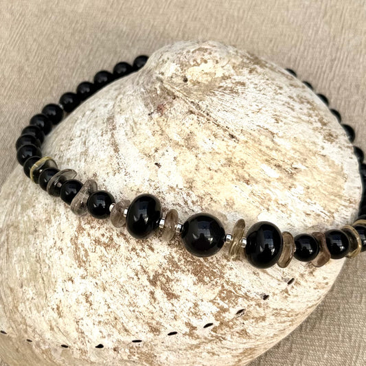 Black Onyx | Smokey Quartz