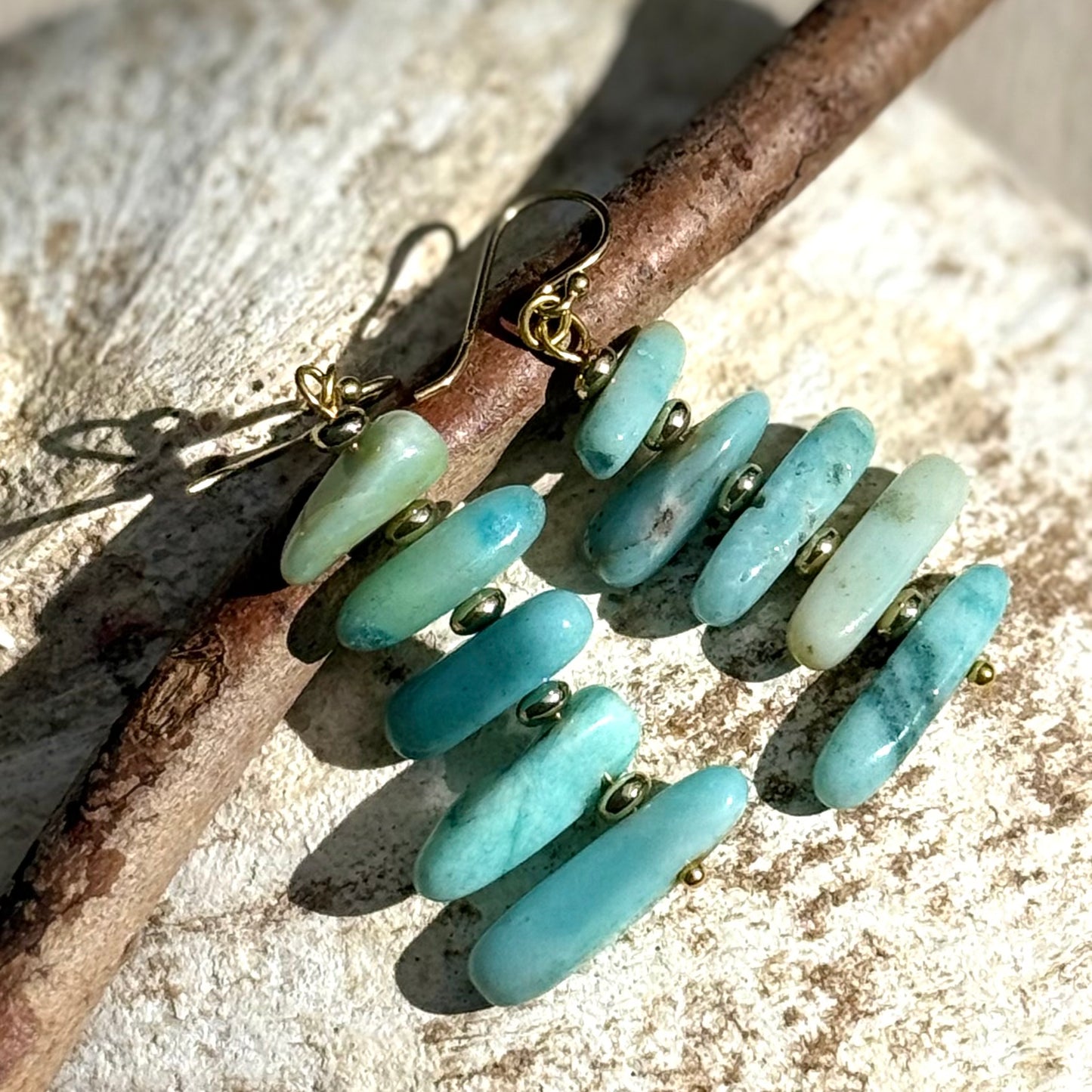 Amazonite Drops