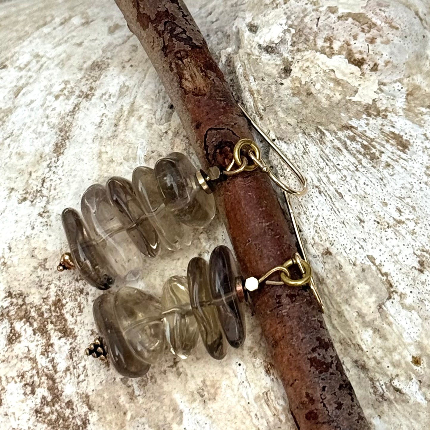 Smoky Quartz Drops