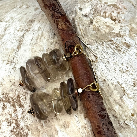 Smoky Quartz Drops