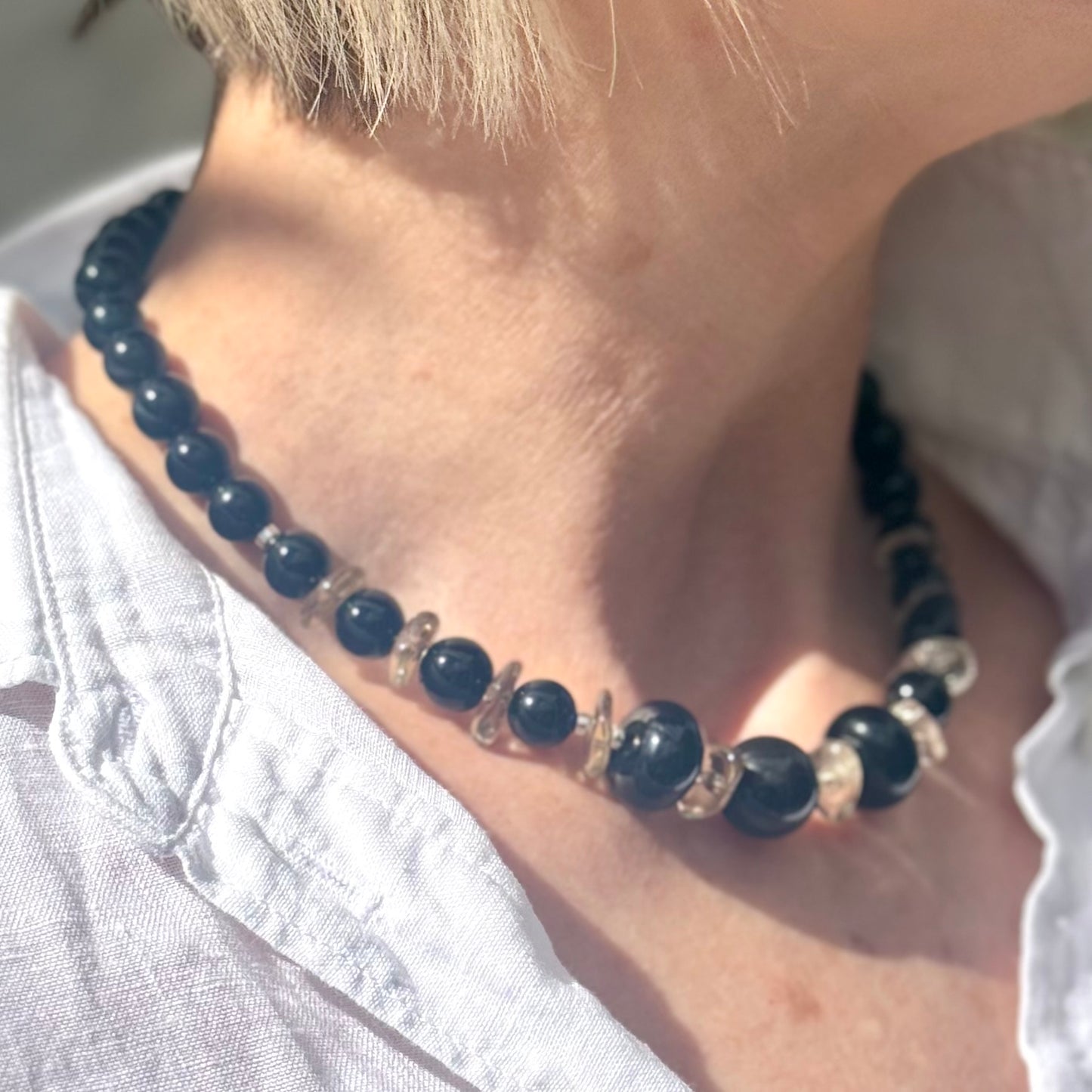 Black Onyx | Smokey Quartz