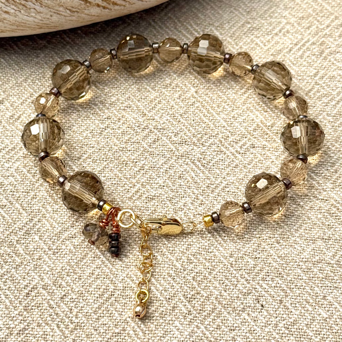 Smoky Quartz | Hematite