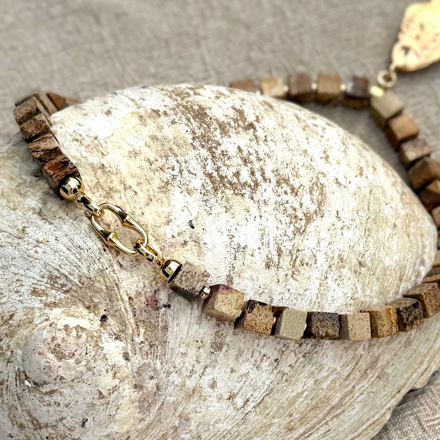 Jasper | Fish Pendant