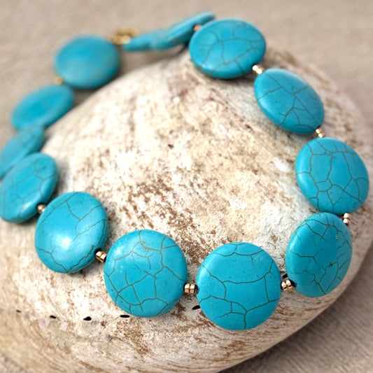 Round Turquoise