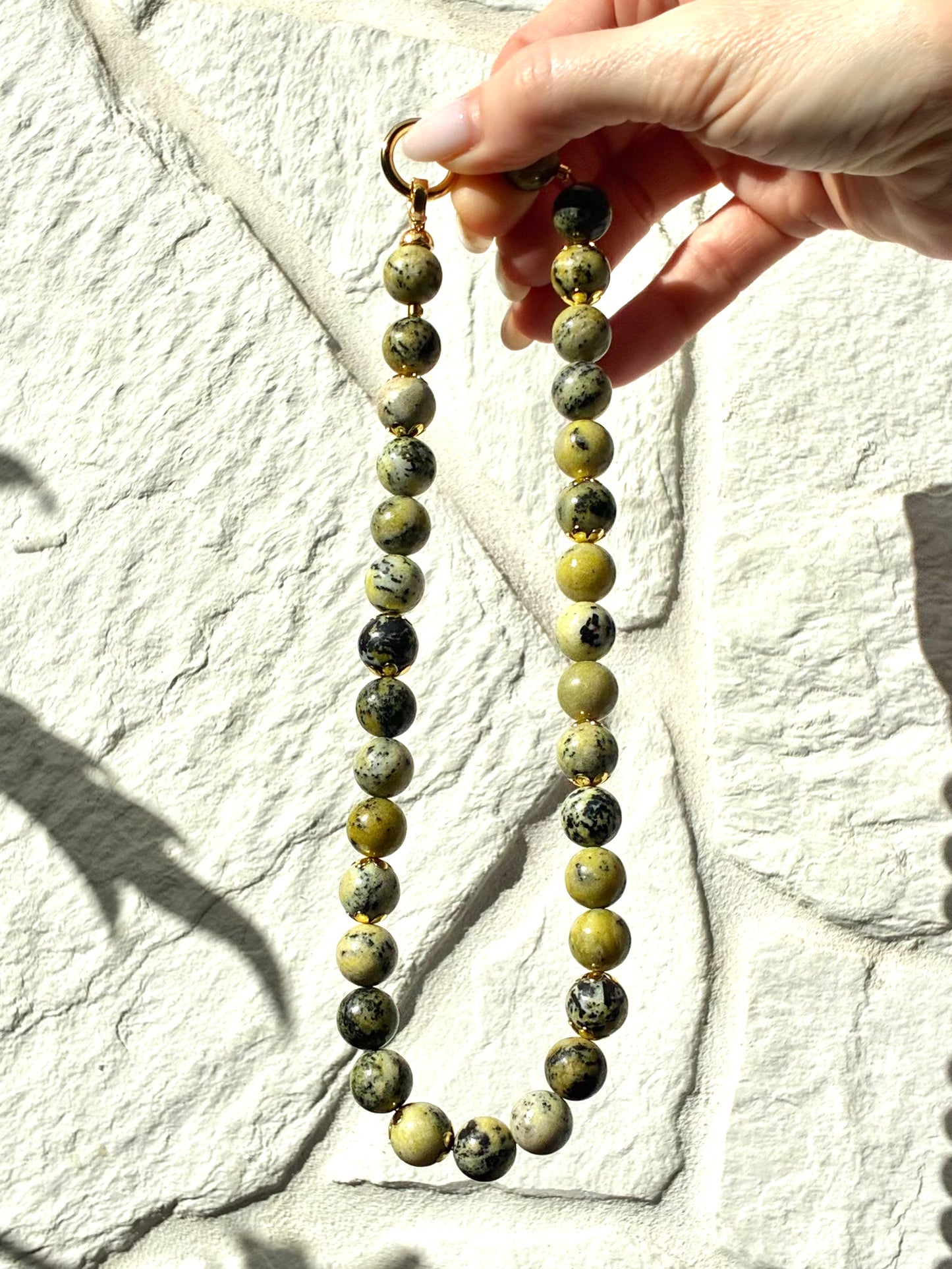 Yellow Spotted Jasper