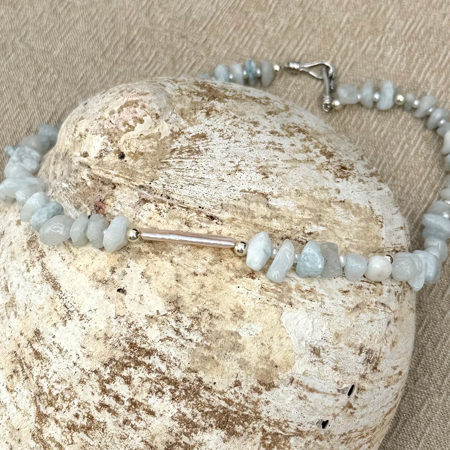 Aquamarine | Freshwater Pearls