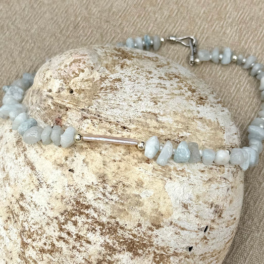 Aquamarine | Freshwater Pearls