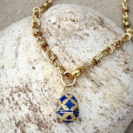 Purple Egg Charm