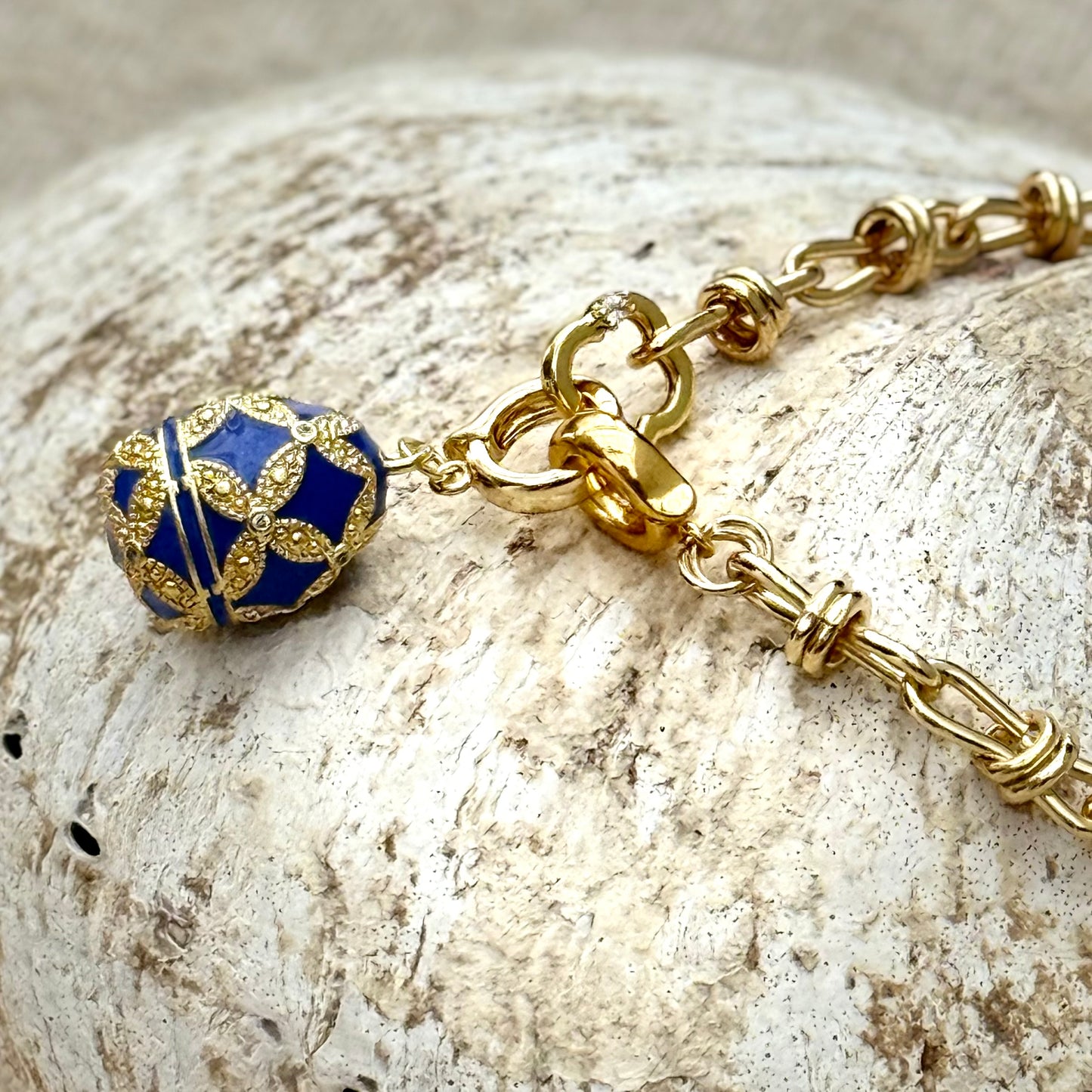 Purple Egg Charm