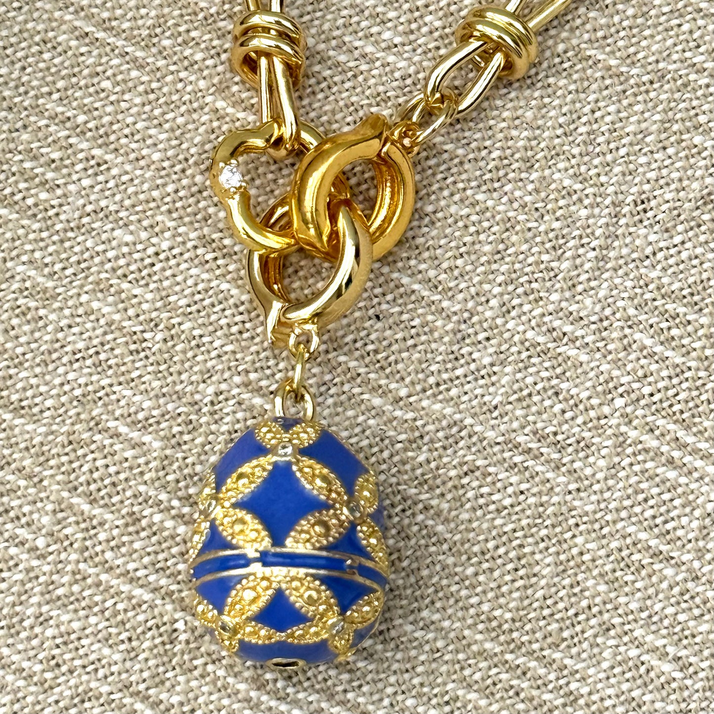 Purple Egg Charm